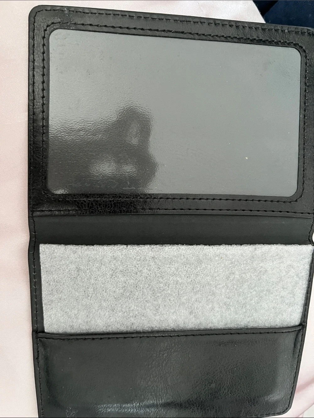 Passport Cover Holder - Black cover
